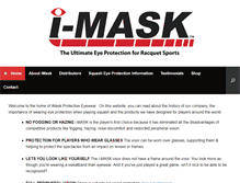 Tablet Screenshot of imask.com.au